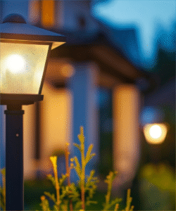 Outdoor light.