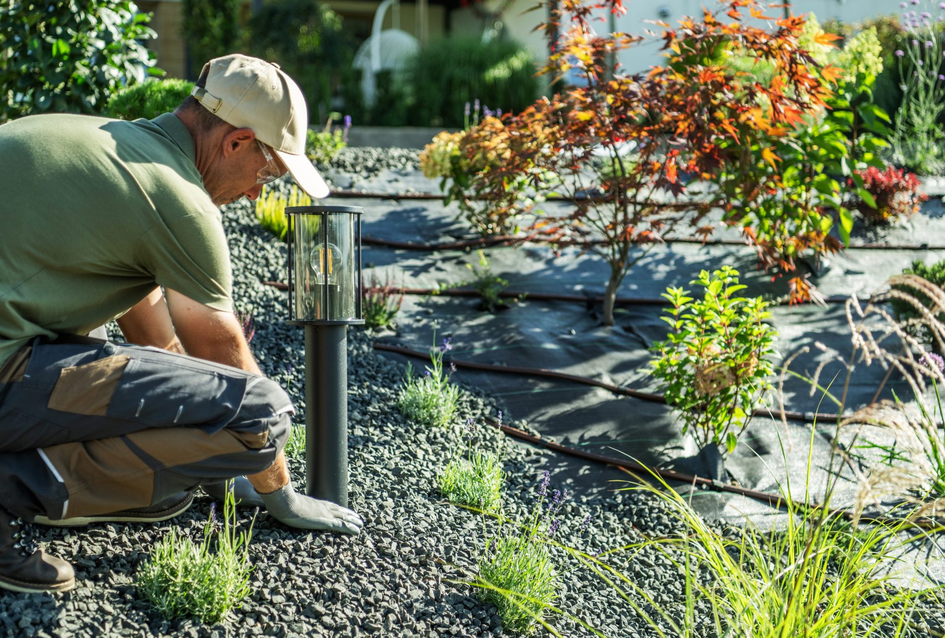 Hardscape lighting